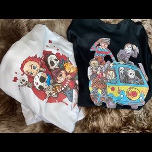 Custom made t shirts for Halloween (: